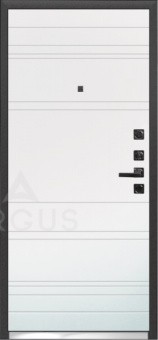 Аргус 3К Черный шелк Квентин белое дерево/бетон темный фото