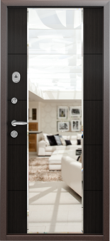 Рубеж Миррор зеркало Меландж светлый/Меландж темный фото