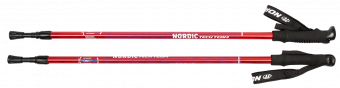 Палки треккинговые Nordic 110-135 см 2-х алюм. фото