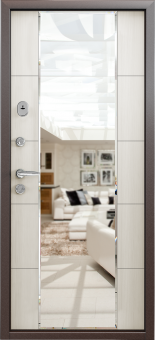 Рубеж Миррор зеркало Меландж светлый/Меландж темный фото